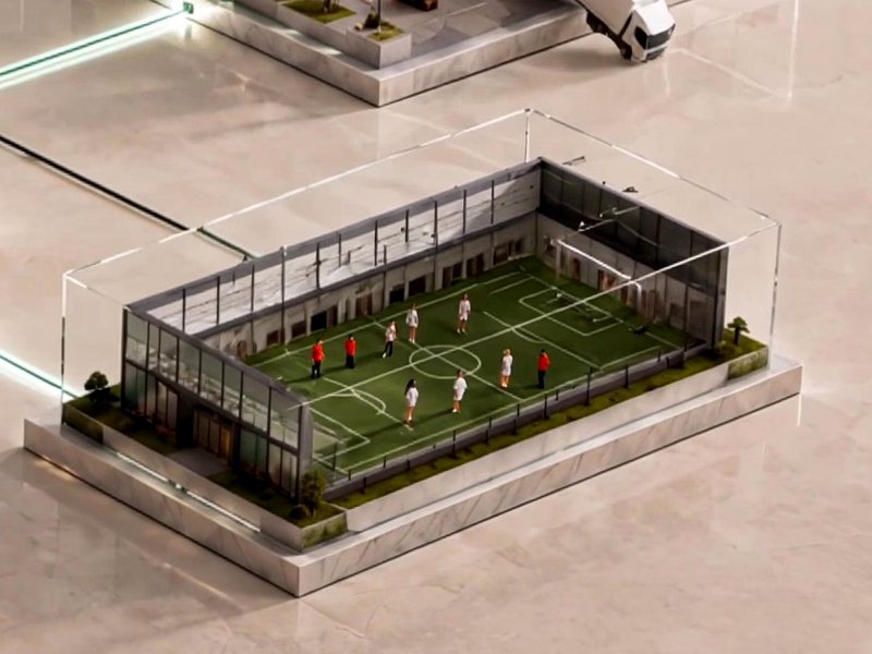 A floodlit sports facility representing special-situation investments